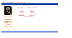 Desktop Screenshot of chinesevisa.us