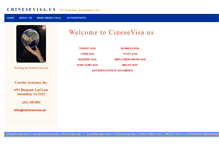 Tablet Screenshot of chinesevisa.us